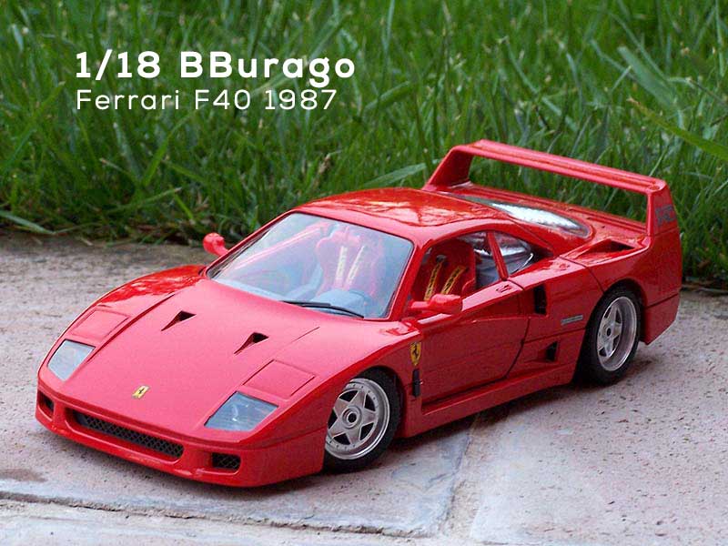 1:18 BBurago Ferrari F40 1987