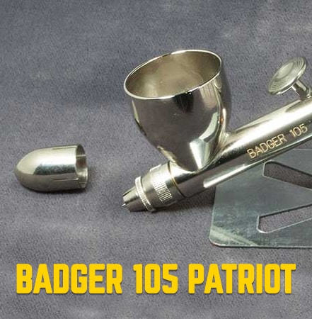 Badger Patriot 105 Needle spring-loaded metal cap