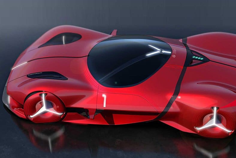 Solar Supercar Concept Mercedes Redsun-3