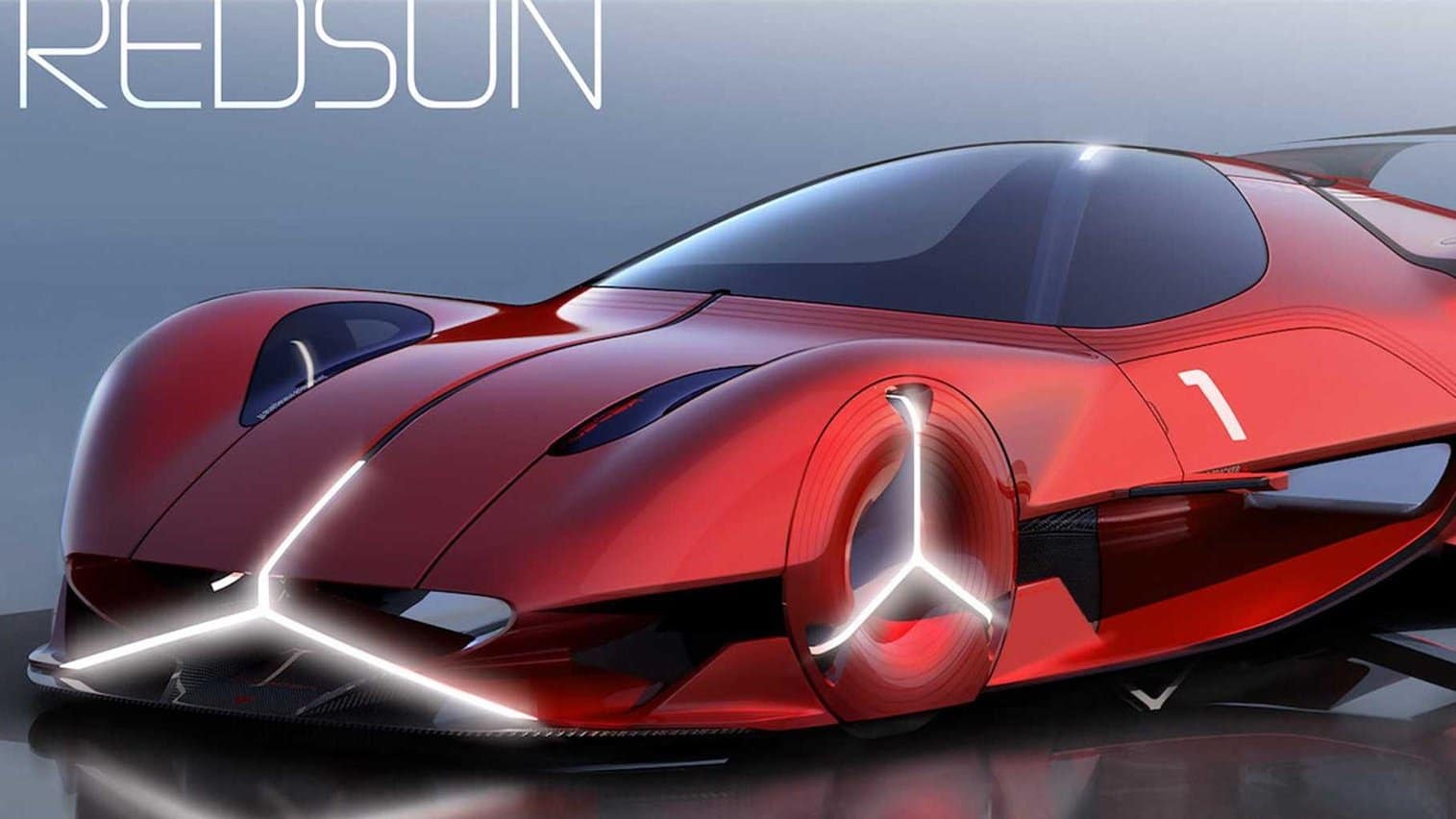 Solar Supercar Concept Mercedes Redsun