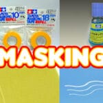 Masking Plastic Models