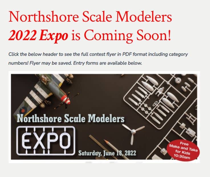 Northshore Scale Modelers Expo 22