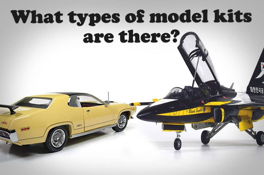What types of model kits are there?