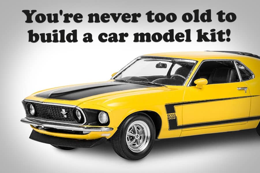 You are never too old to have a hobby! Our topic is car model kits for adults.