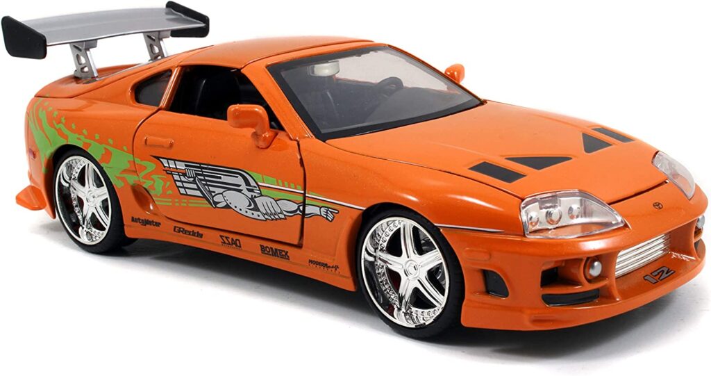 Jada Toys Fast & Furious 124 Brian's Toyota Supra Die-cast Car