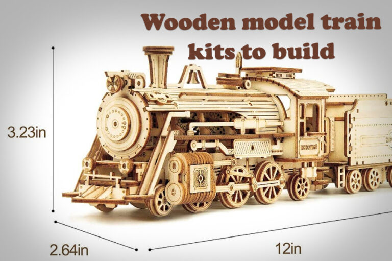 Wooden model train kits to build Hobbyzero