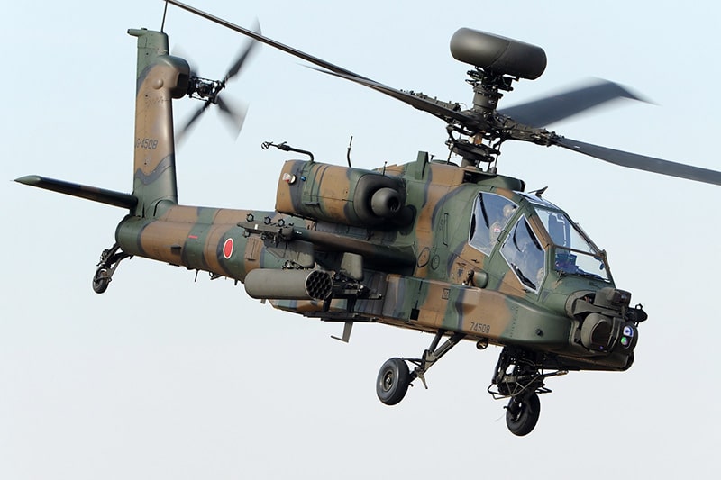 Boeing (Fuji) AH-64DJP Apache Longbow, Japan Army