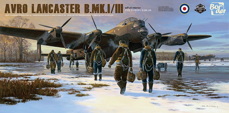 Border Models BF010 132 Avro Lancaster B Mk.III with Full Interior Box Design