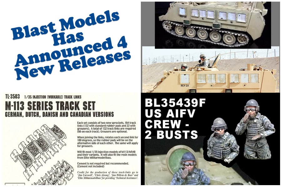 Blast Models Has Announced 4 New Releases