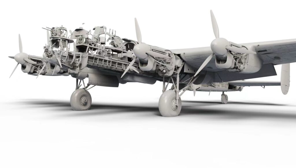 Border Models BF010 132 Avro Lancaster B Mk.III with Full Interior Detail