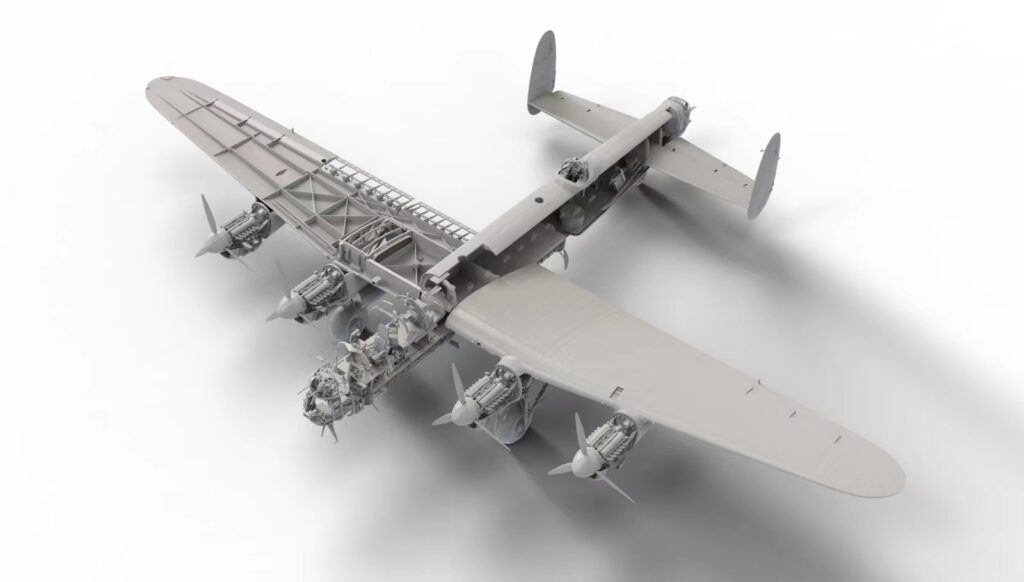 Border Models BF010 132 Avro Lancaster B Mk.III with Full Interior Wing Detail