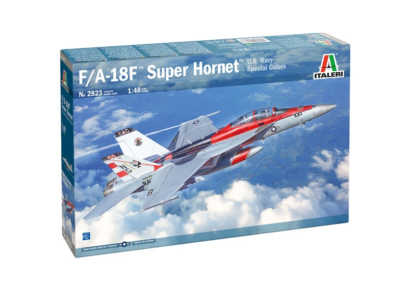 Italeri 1:48 FA-18F Super Hornet U.S. Navy Special Colors BoxArt