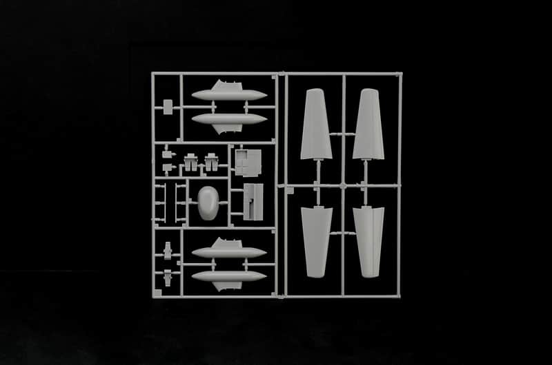Italeri 1:72 Fokker F-27 Maritime Patrol Body Parts-3