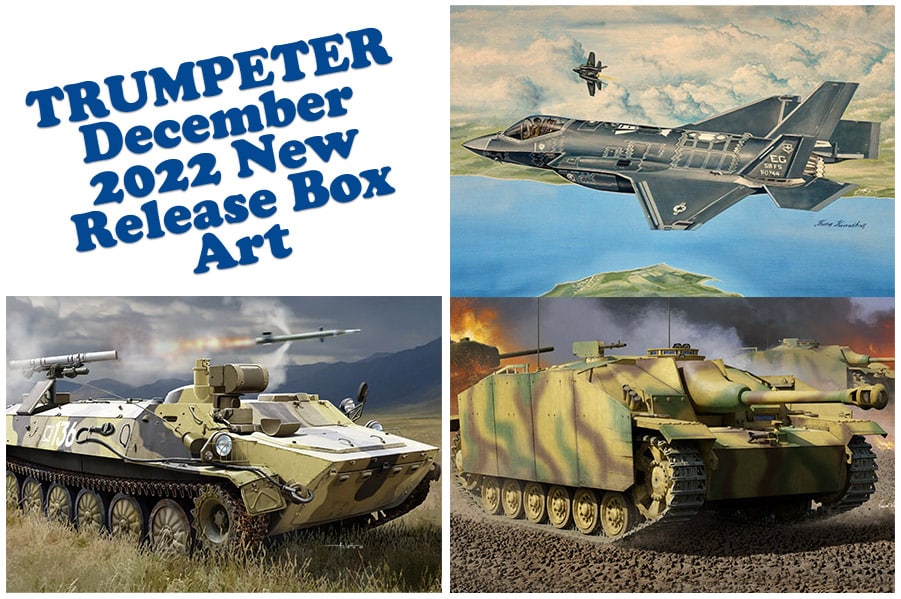 TRUMPETER December 2022 New Release Box Art