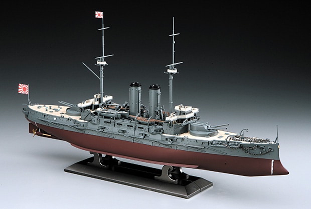 1350 Japanese Navy Battleship Mikasa Battle of the Sea of ​​Japan-3