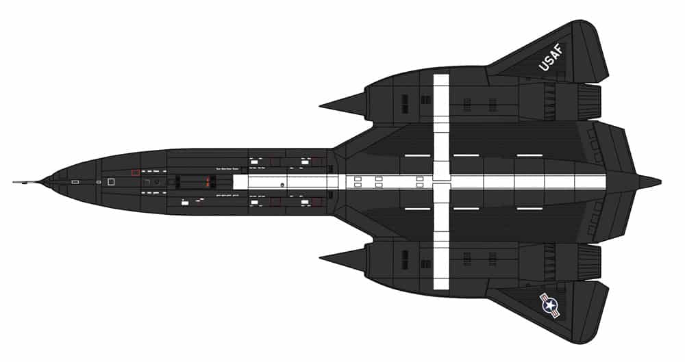 172 SR-71 Blackbird (Type A) World Absolute Speed ​​Recorder-2