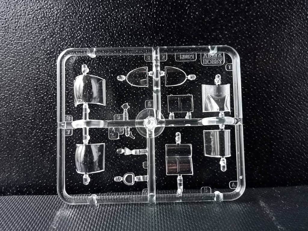 Arma Hobby's new 172 scale P-51B Mustang Clear Parts