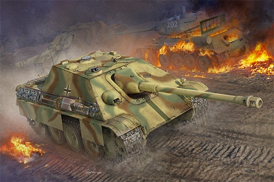 Trumpeter German Cheetah tank destroyer late model 1/16 scale