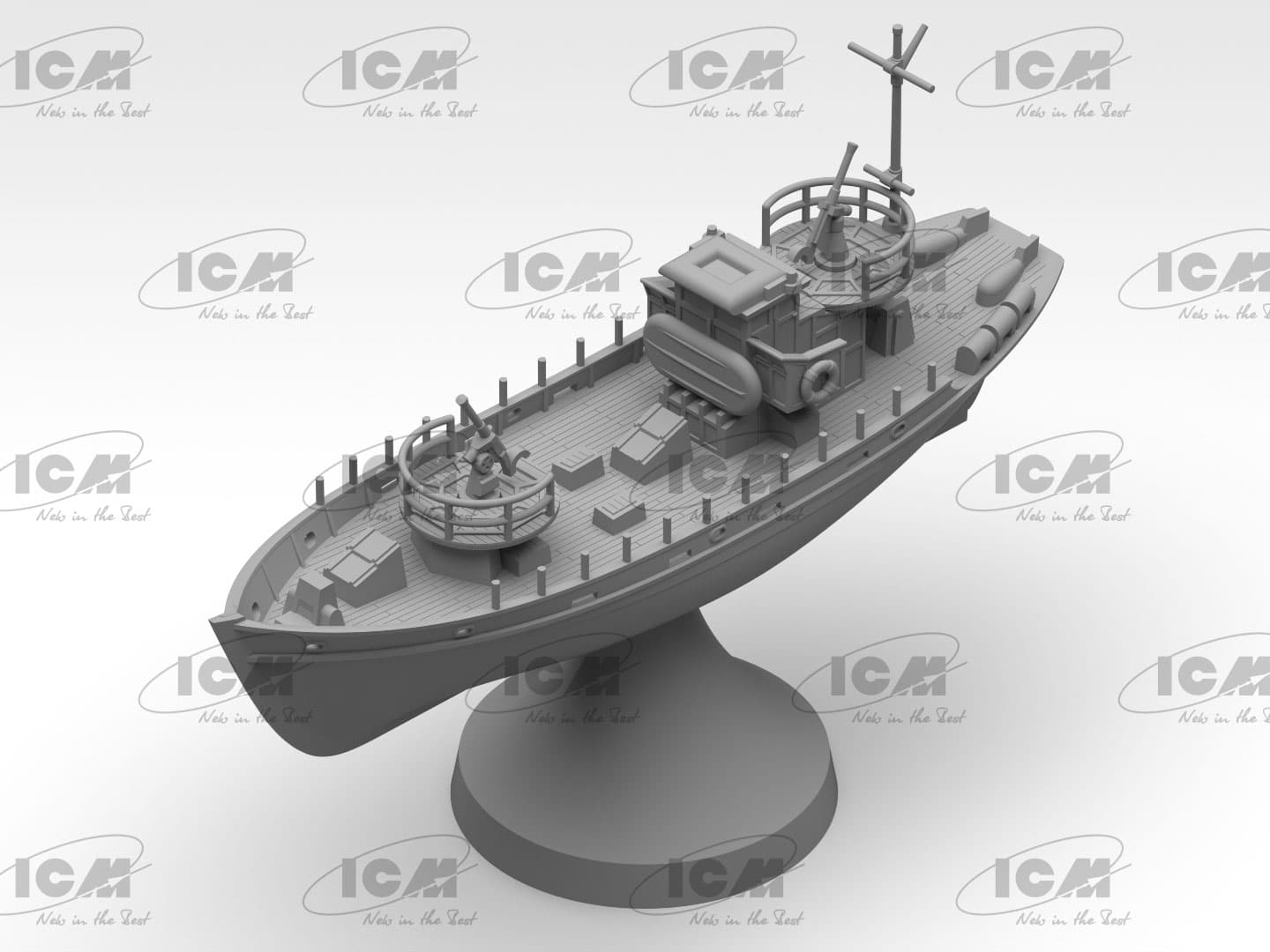 ICM is to release an 1350 KFK Kriegsfischkutter CAD-4