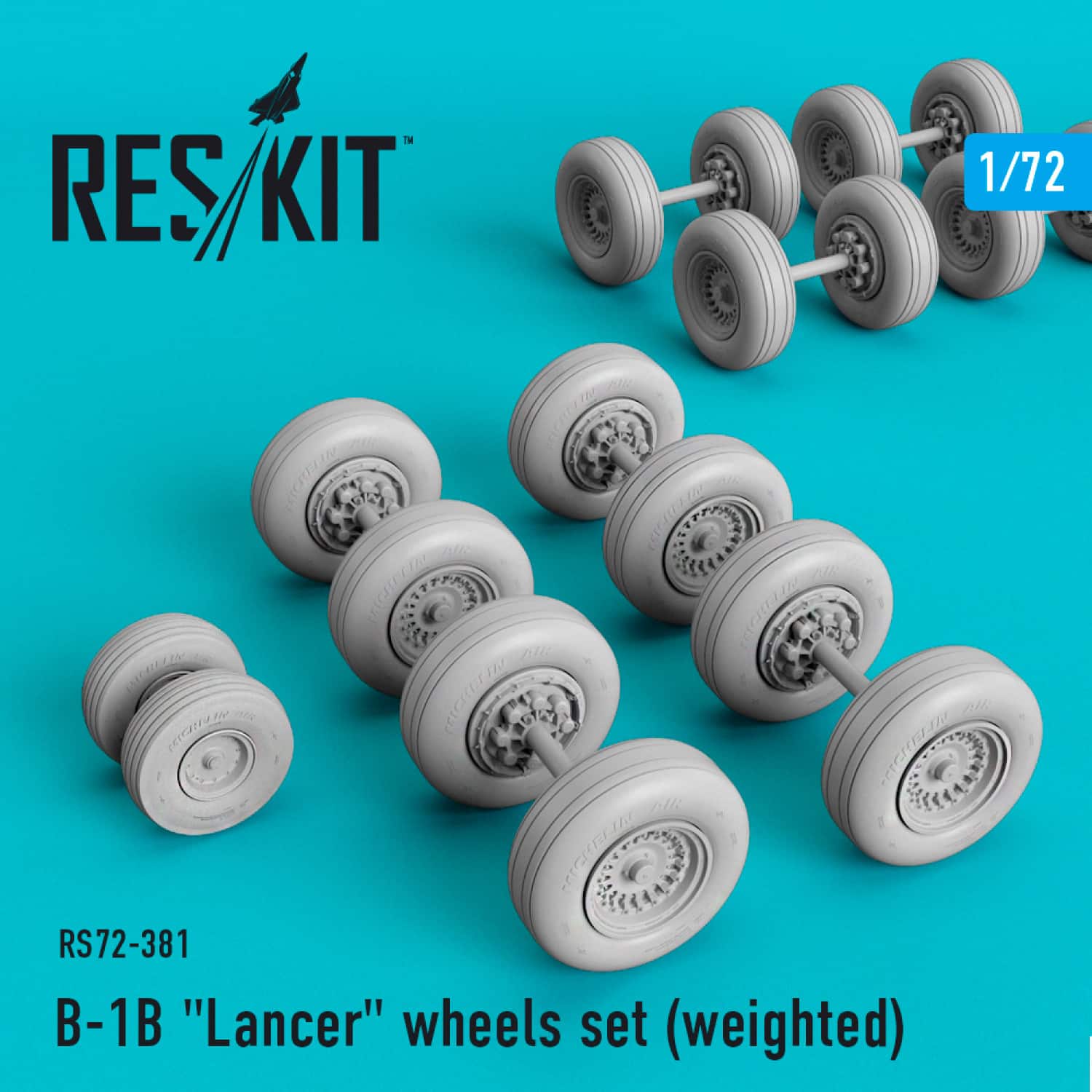 Reskit 172 B-1B Lancer wheels set