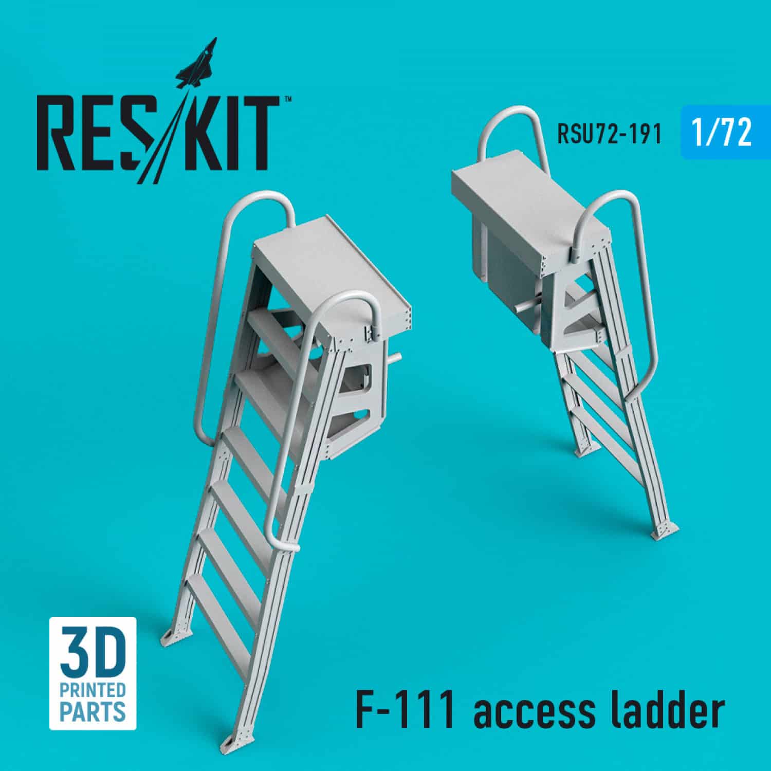 Reskit 172 F-111 access ladder 3D Printing