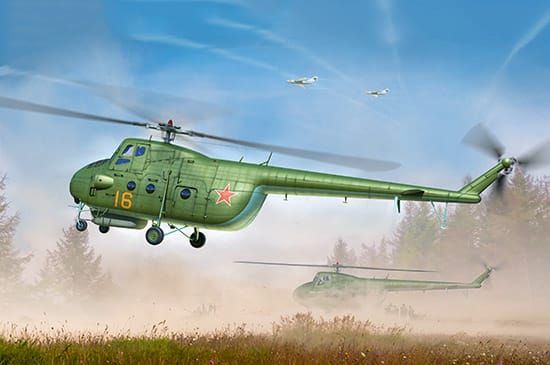 Trumpeter Russian Mi-4A Hound Dog helicopter 1/48 scale