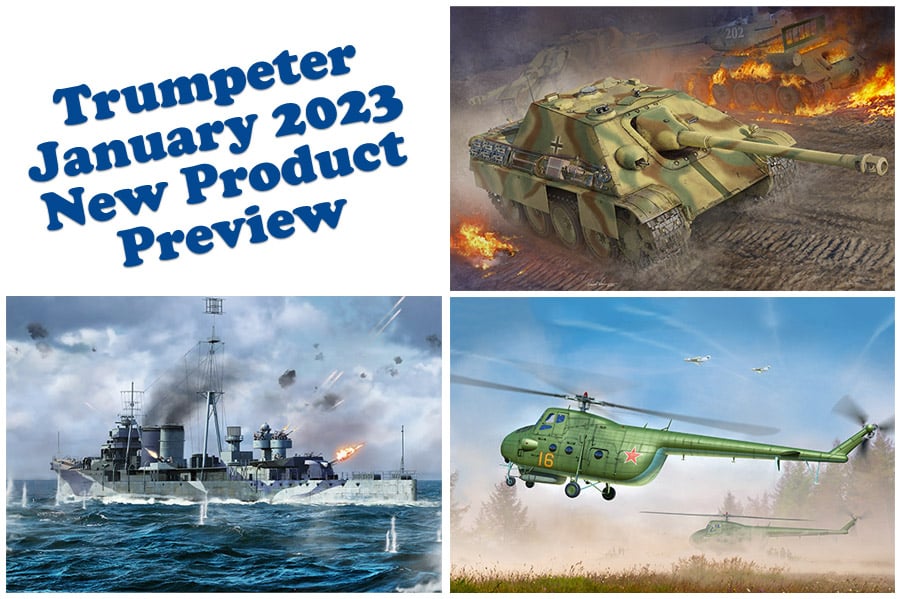 Trumpeter January 2023 New Product Preview