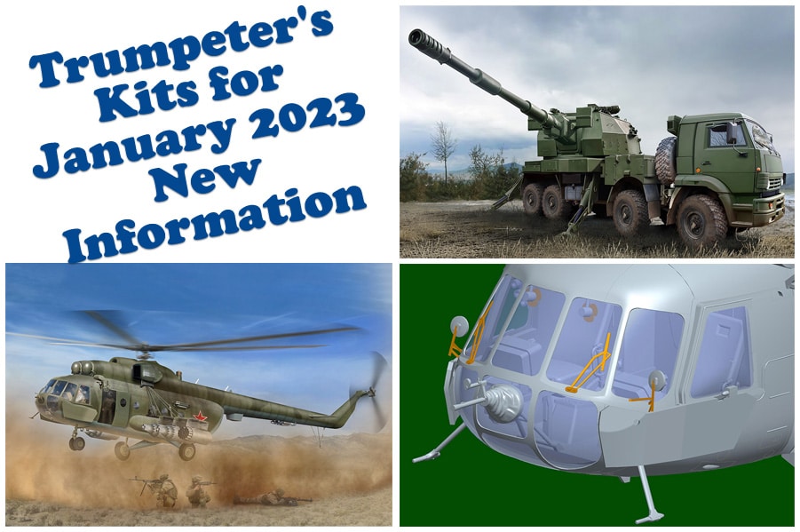 Trumpeter's Kits for January 2023 New Information