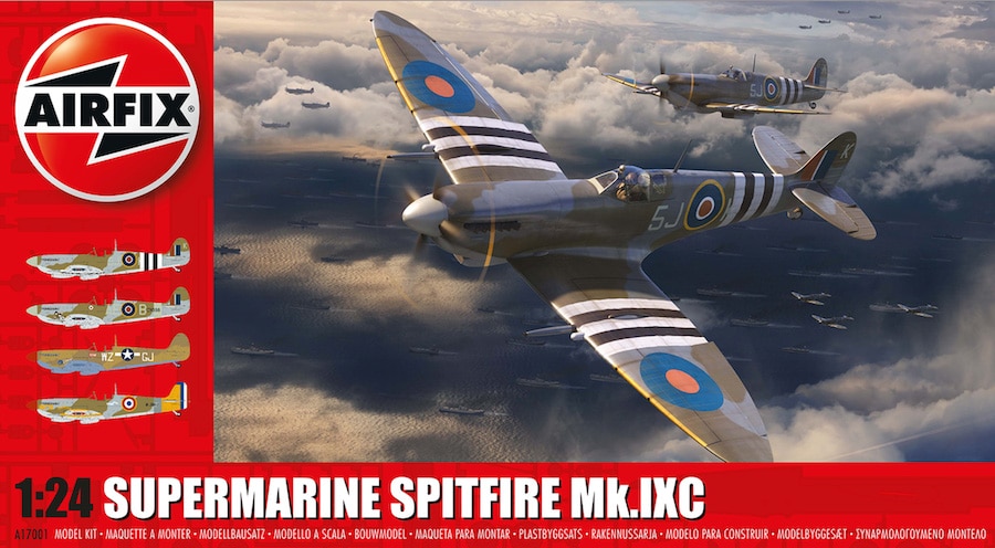 Airfix-124-Supermarine-Spitfire-Mk.IXc-Box