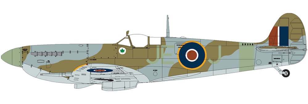 Airfix 124 Supermarine Spitfire Mk.IXc Paint and Marking-1