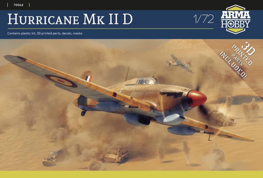 Arma Hobby Hurricane Mk.IID 172 Scale Preorder Box
