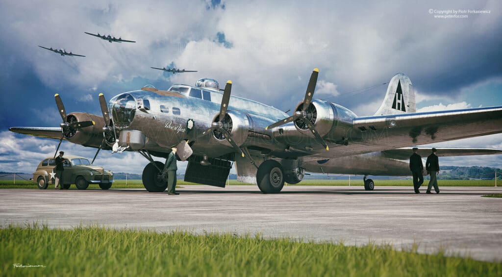 B-17 Flying Fortress HK Models boxart