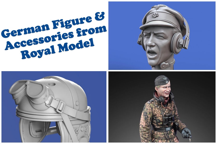 German Figure & Figure Accessories from Royal Model