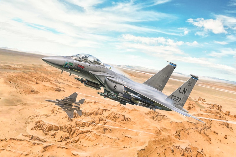 Italeri F-15E Strike Eagle Re-Released Art