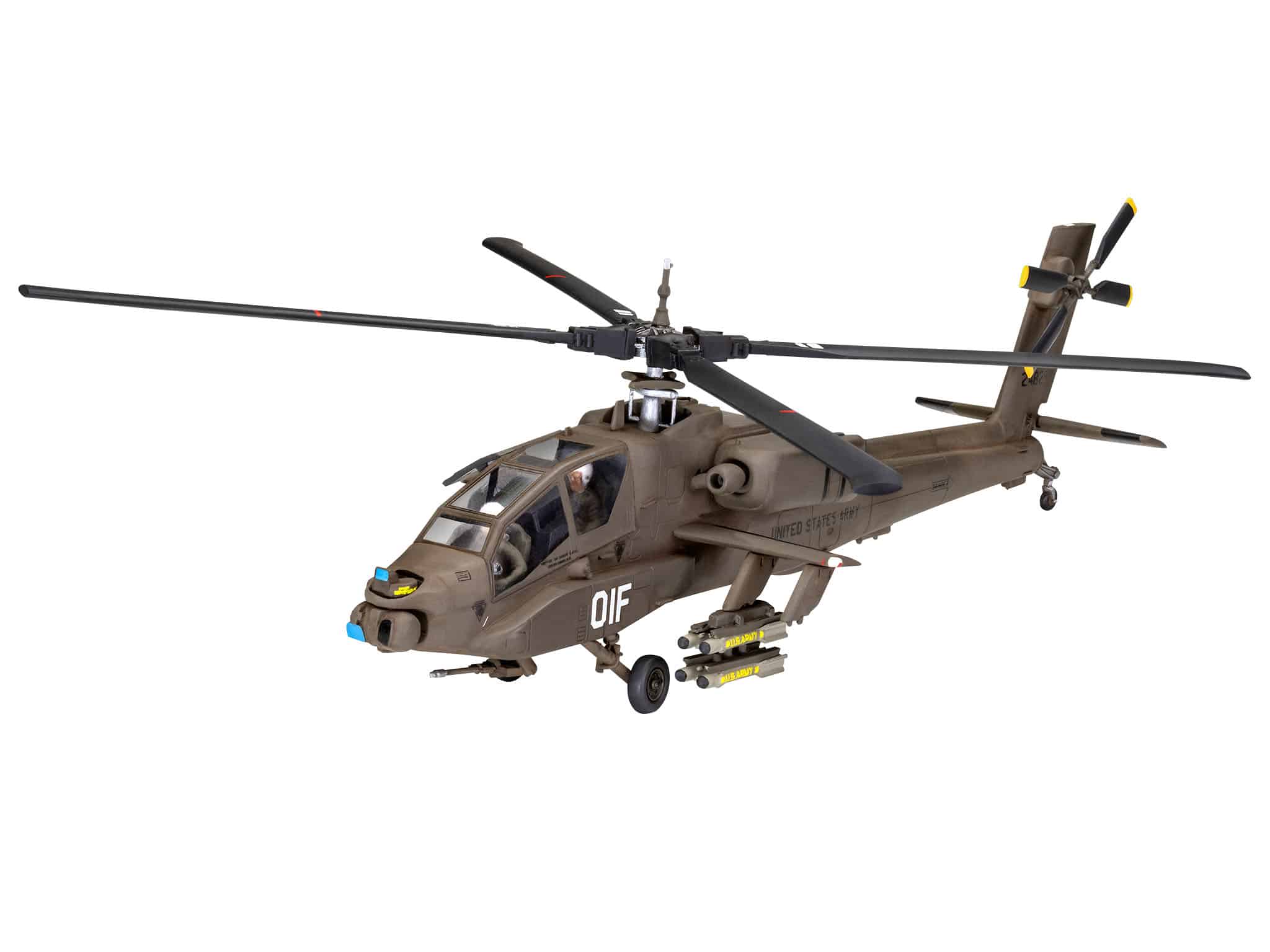 Revell 172 AH-64A Apache 03824-2