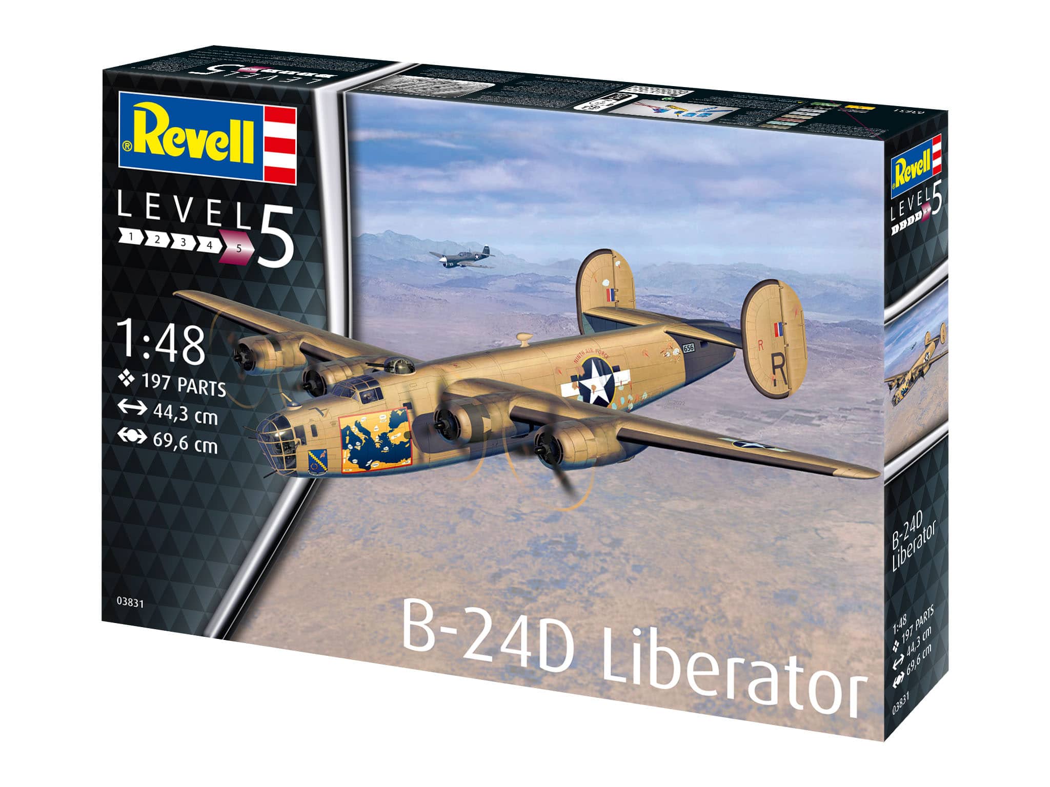 Revell B-24D Liberator Box