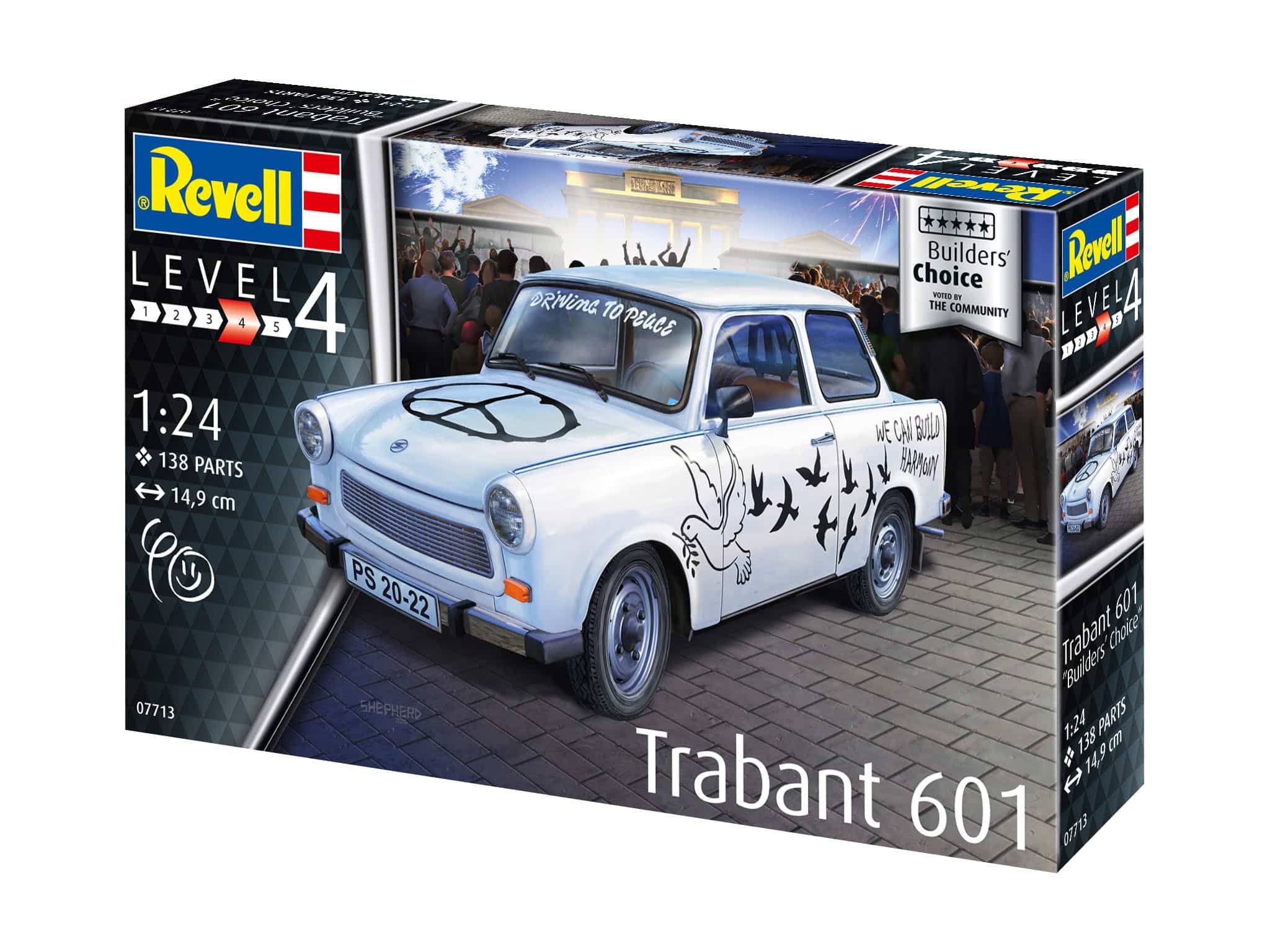 Revell Trabant 601S Builder's Choice Box