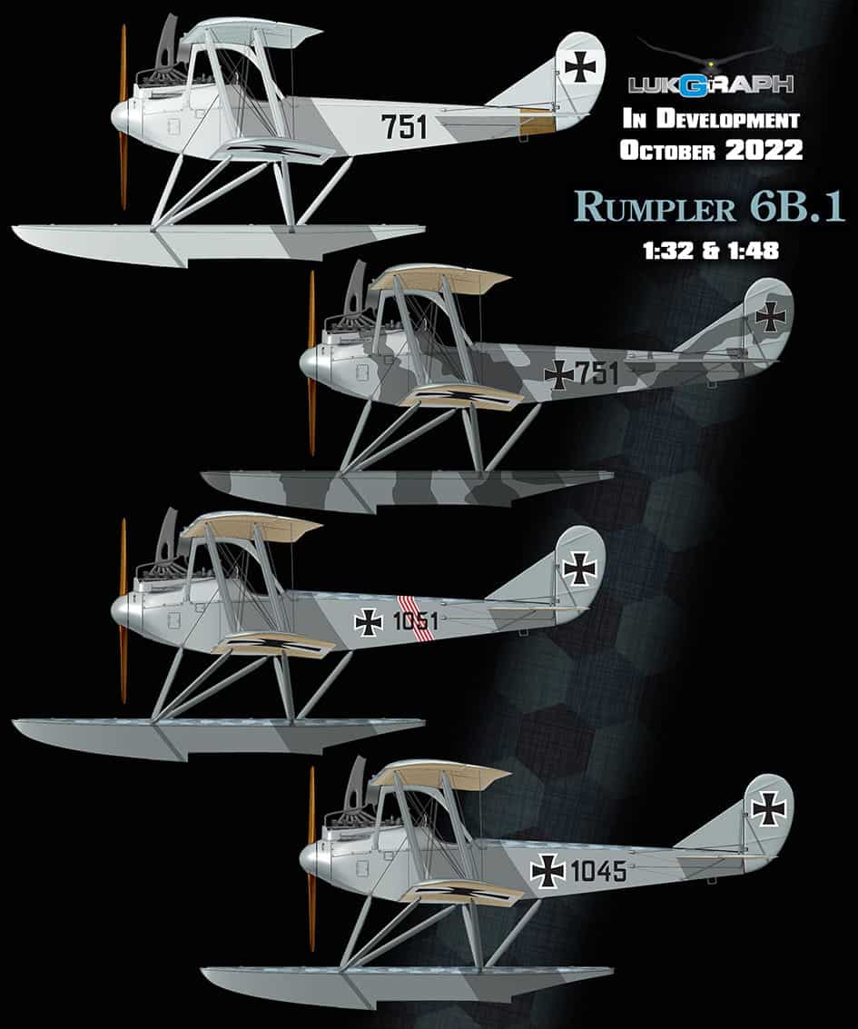 Rumpler 6B.1 132 Painting and Marking