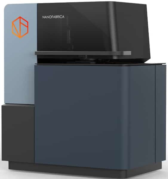 Tera 250 3D printer developed by Nanofabrica