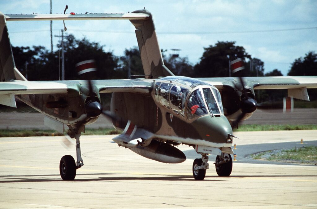 A RTAF OV-10C at Korat in 1987