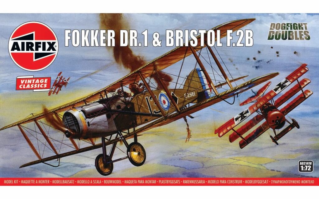 A02141V Fokker DR.1 & Bristol F.2B Dogfight Double