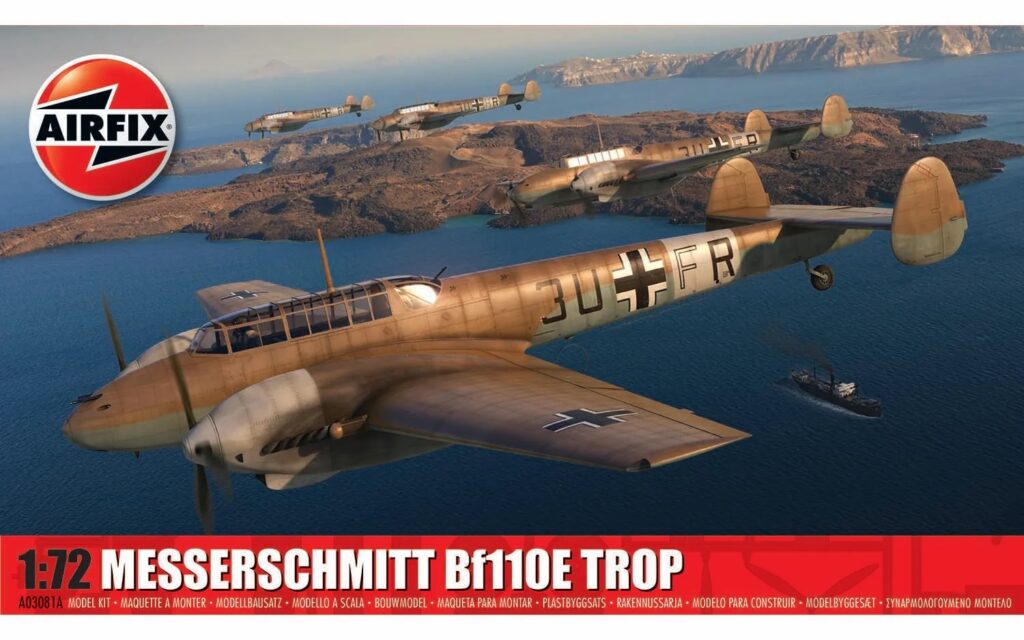 A03081A Messerschmitt Bf110E-E-2 TROP