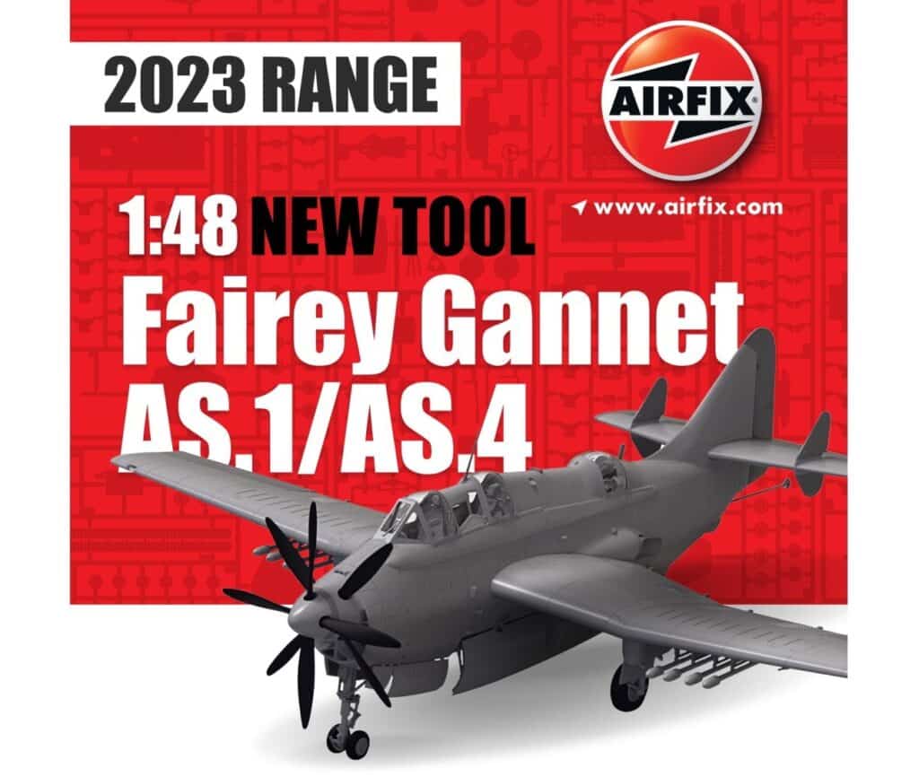 Airfix New Release 148 Fairey Gannet AS.1AS.4 Art