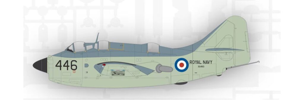 Airfix New Release 148 Fairey Gannet AS.1AS.4 Paint and Marking-1