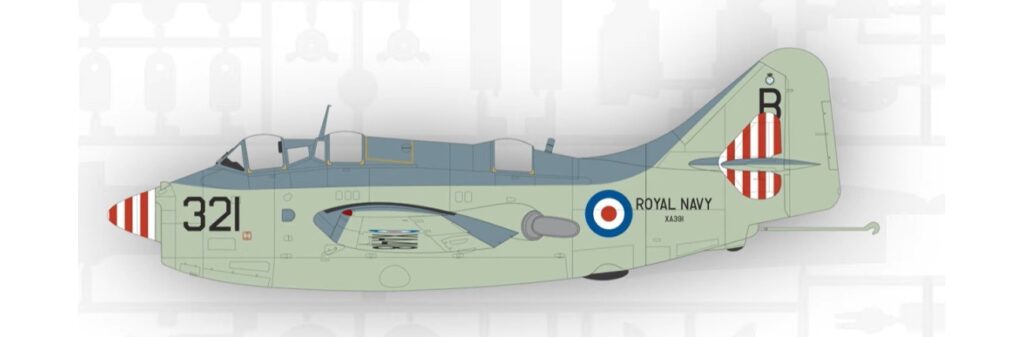 Airfix New Release 148 Fairey Gannet AS.1AS.4 Paint and Marking-3