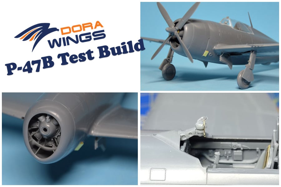 Dora Wings P-47B Test Build