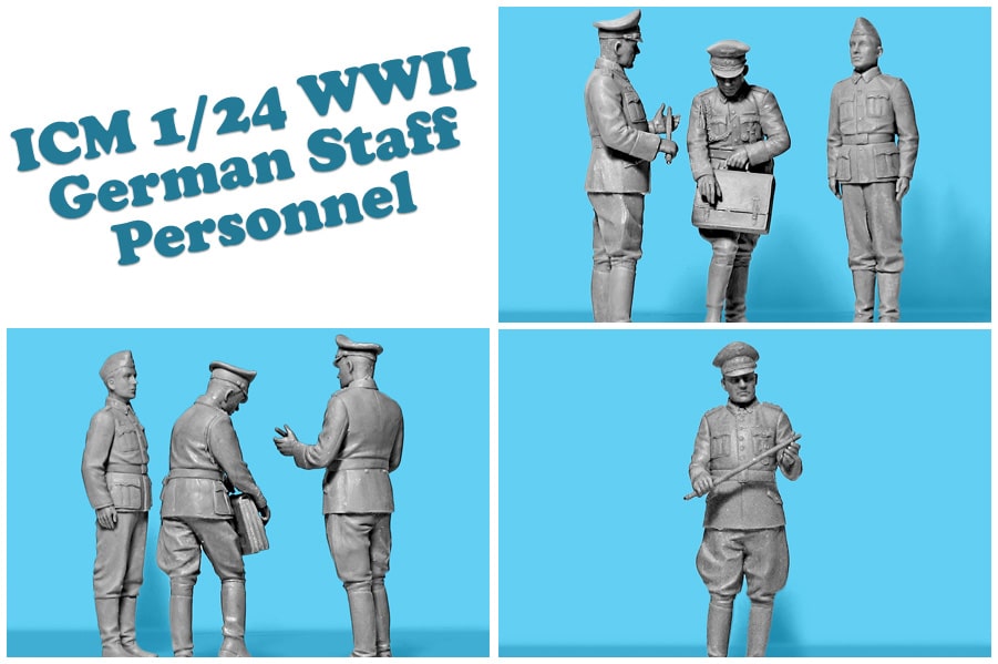 ICM 1/24 WWII German Staff Personnel