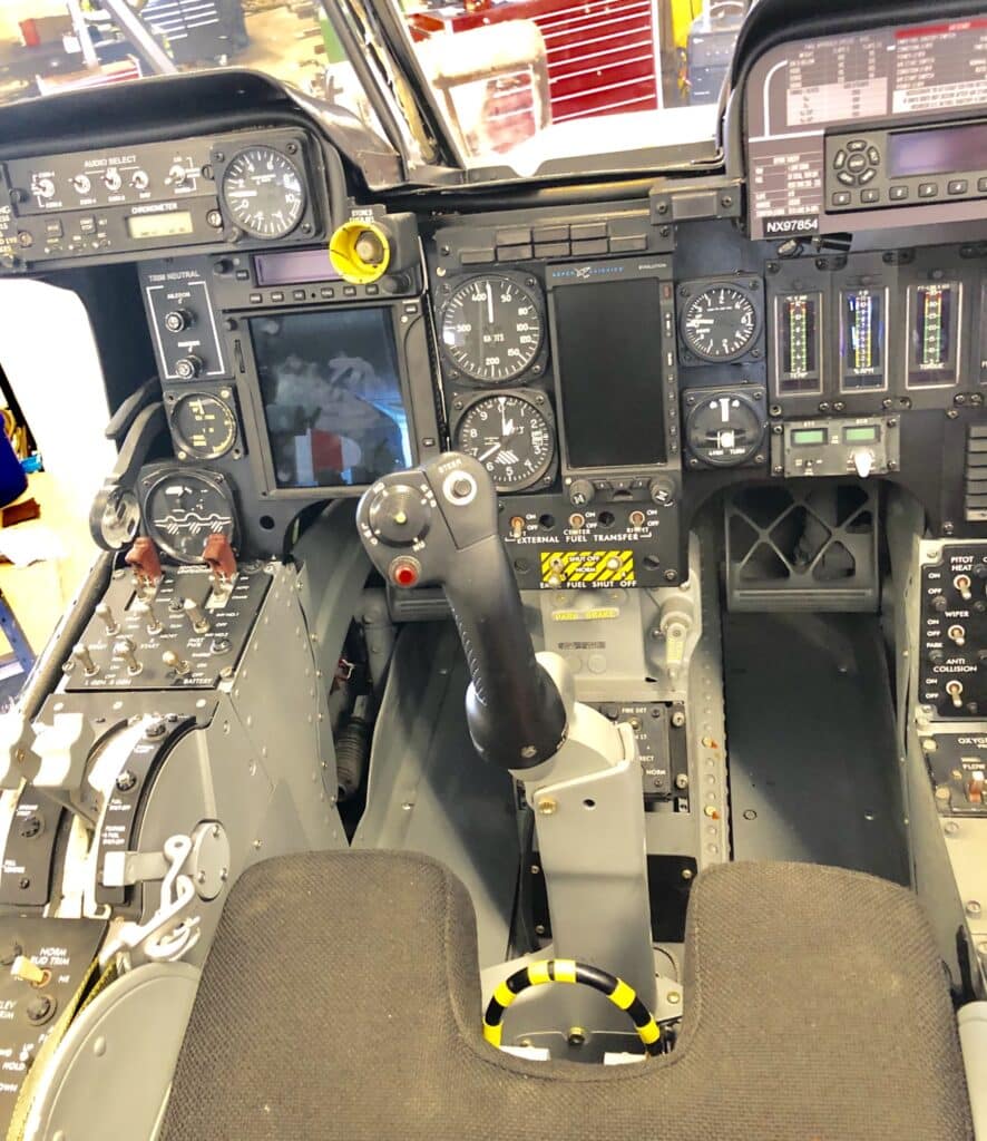 North American Rockwell OV-10D Bronco cockpit