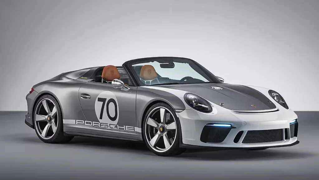 2018-Porsche-911-Speedster-convertible-silver