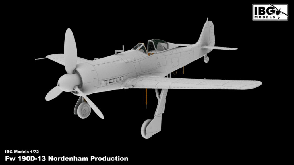 72535 – 172 – Fw 190D-13 Nordenham Production CAD